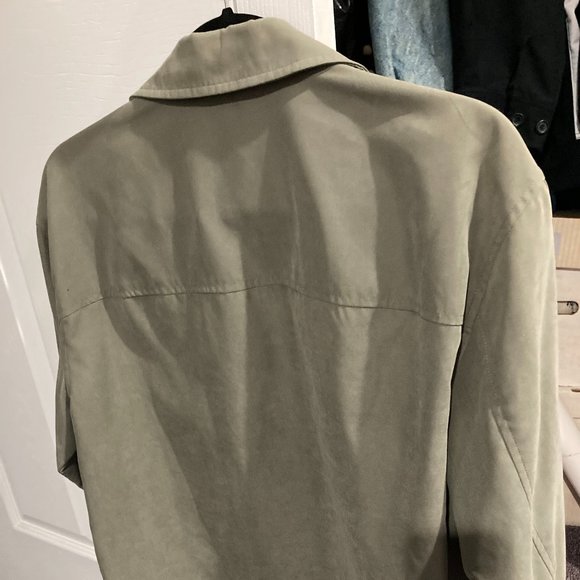 vintage clairborne men's water repellent jacket size L - Picture 2 of 8